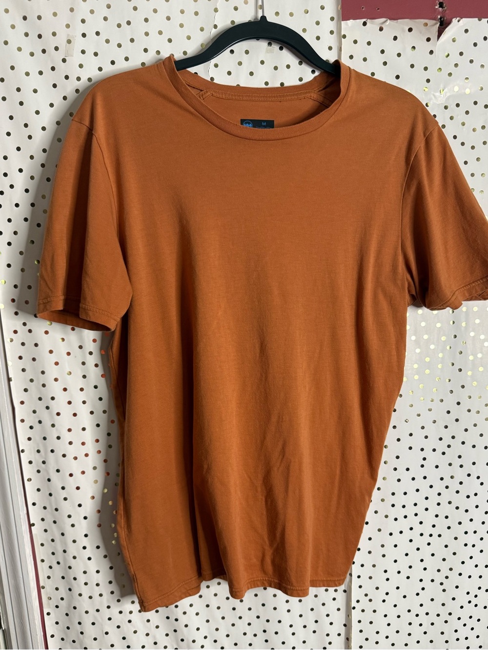 Janji Men's Rust Orange Crew Neck T-Shirt
